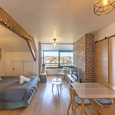 Cocon Cosy & Design Avec Briques Et Poutres Lens